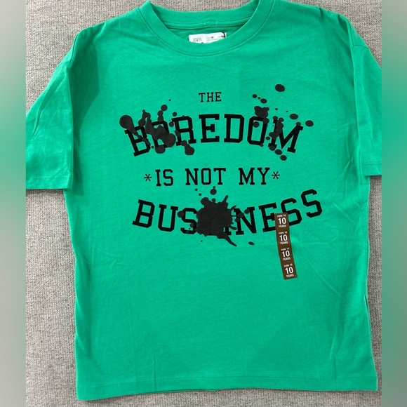 ZARA Tee- Size 10 Youth - Picture 1 of 11